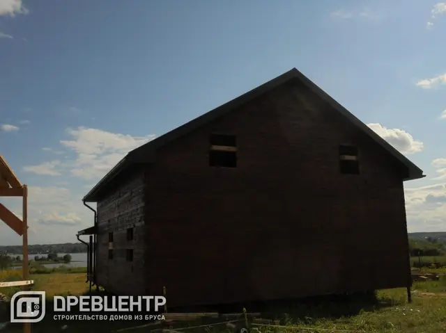 Строительство дома из профилированного бруса по проекту ДБ1 во Владимирской области, фото 9 из 11