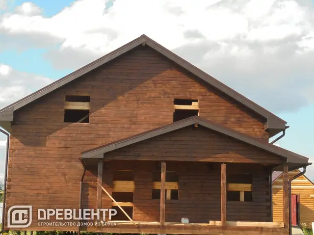 Строительство дома из профилированного бруса по проекту ДБ1 во Владимирской области, фото 11 из 11