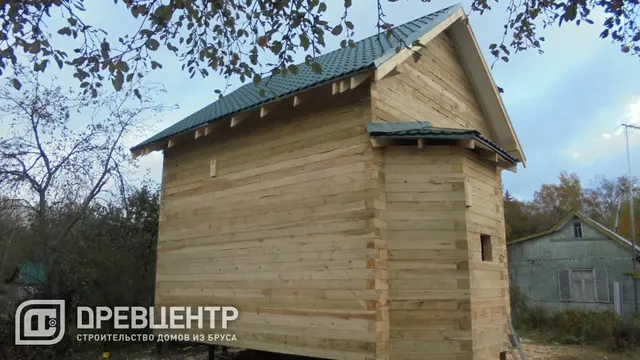 Строительство дома из бруса по проекту ДБ16 г.Кубинка, фото 18 из 18