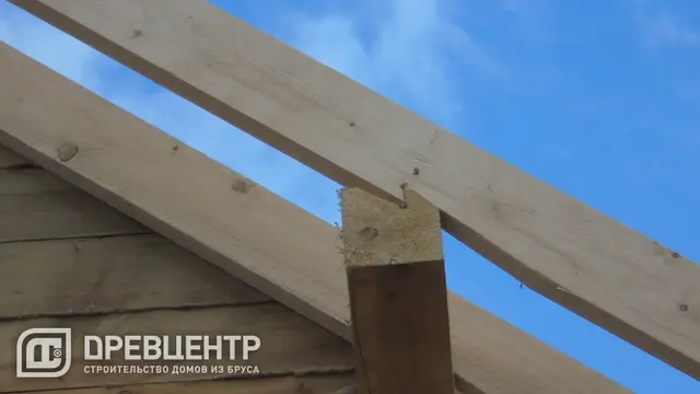 Строительство дома из бруса по проекту ДБ16 г.Кубинка, фото 13 из 18