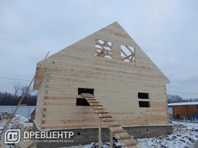 Строительство дома по проекту ДБ 89 в Воскресенском районе д.Конобеево, фото 7 из 14