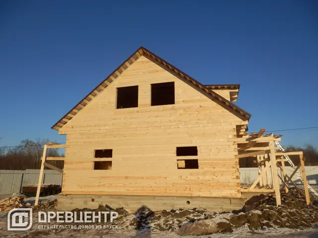 Строительство дома по проекту ДБ 89 в Воскресенском районе д.Конобеево, фото 10 из 14