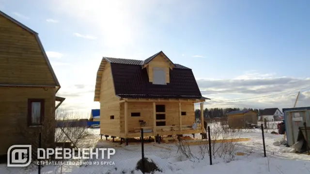 Строительство дома из бруса по проекту ДБ60 в г.Талдом, фото 20 из 20