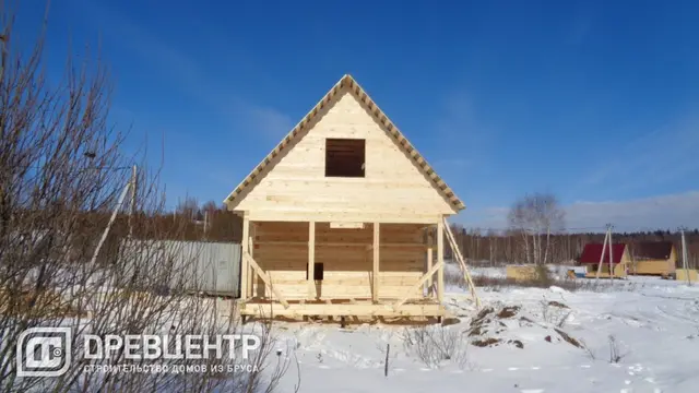 Строительство дома из бруса по эскизу заказчика в Дмитровском районе., фото 10 из 13