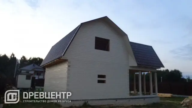 Строительство дома из бруса по проекту ДБ 104 в Павловском Посаде, фото 23 из 23
