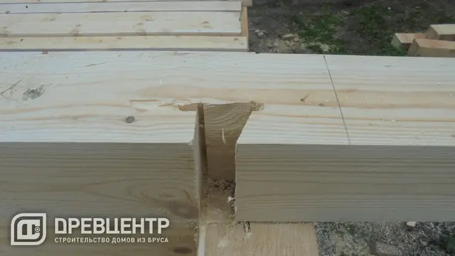 Строительство дома из бруса по проекту ДБ 32 в Конаково, фото 7 из 15