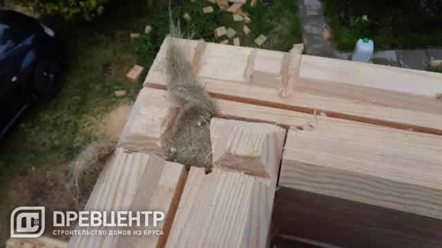 Строительство дома из бруса 6х9 в Волоколамском районе, фото 11 из 18