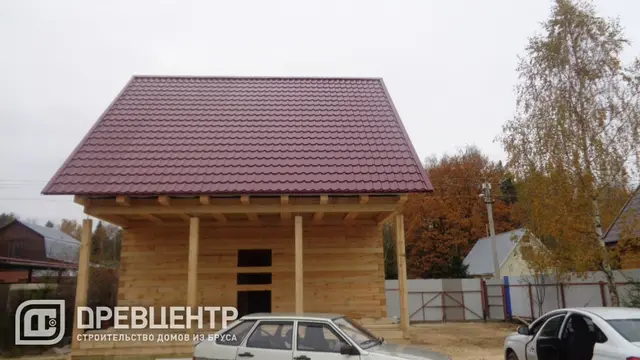 Строительство дома из бруса в Черноголовке, фото 9 из 10
