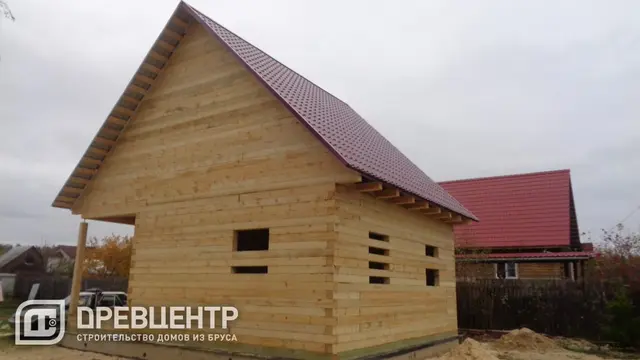 Строительство дома из бруса в Черноголовке, фото 10 из 10