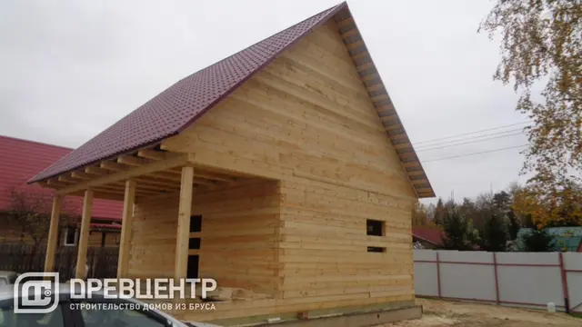 Строительство дома из бруса в Черноголовке, фото 8 из 10