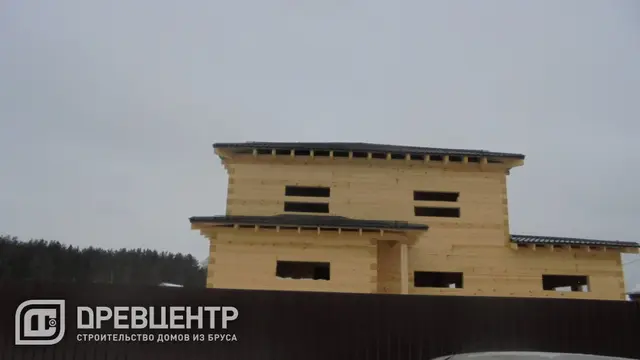 Строительство дома из бруса по проекту ДБ 117 во Владимирской области д.Киржач, фото 16 из 16