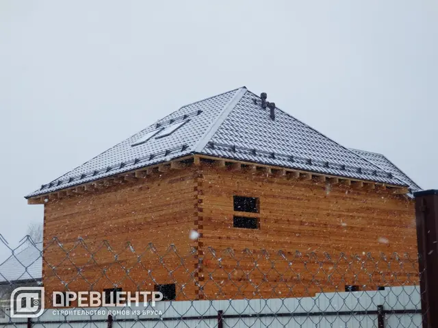 Строительство дома из бруса по проекту Дб 119 в Рузском районе, фото 18 из 22