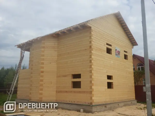 Строительство дома из бруса 200х200 мм в г.Электросталь, фото 7 из 12