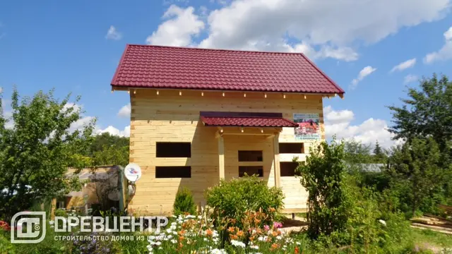 Строительство дома из бруса в Ступинском районе д.Полушкино, фото 11 из 14