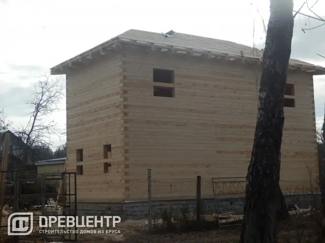 Строительство дома из бруса в Ступинском районе д.Ольгино, фото 10 из 16