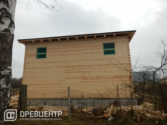 Строительство дома из бруса в Ступинском районе д.Ольгино, фото 16 из 16