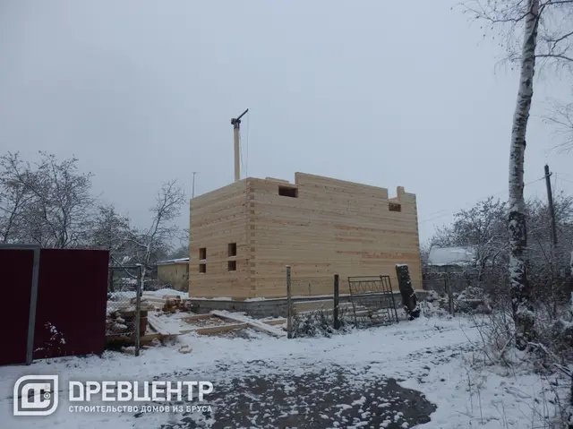 Строительство дома из бруса в Ступинском районе д.Ольгино, фото 8 из 16
