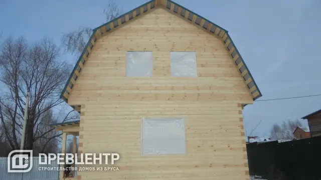 Строительство дома из бруса в Серпуховском районе пос.Большевик, фото 13 из 17