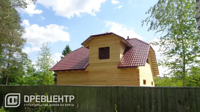 Строительство дома из бруса 8х9 в Ногинском районе пос.Воровского, фото 16 из 16