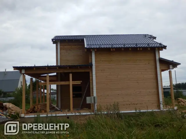 Строительство дома из бруса 11х11 м в Чеховском районе д.Крюково, фото 16 из 19