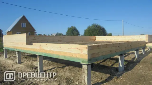 Строительство дома из бруса 9х14 м.в Раменском районе с.Речицы, фото 2 из 15