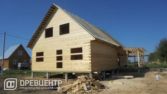 Строительство дома из бруса 9х14 м.в Раменском районе с.Речицы, фото 11 из 15