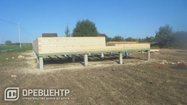 Строительство дома из бруса 9х14 м.в Раменском районе с.Речицы, фото 1 из 15