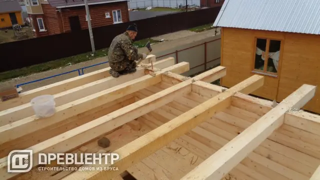 Строительство дома из бруса по проекту Дб39 в Чеховском районе ДП "Филлипины", фото 13 из 19