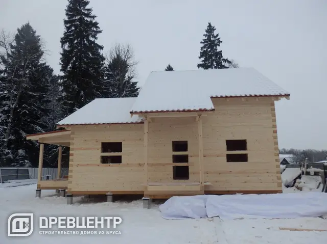 Строительство дома из бруса по проекту заказчика в Одинцовском районе п.Старый городок, фото 20 из 20