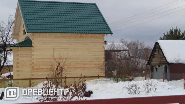 Строительство дома из бруса по проекту ДБ16 в Павловском Посаде СНТ "Рассвет", фото 23 из 23
