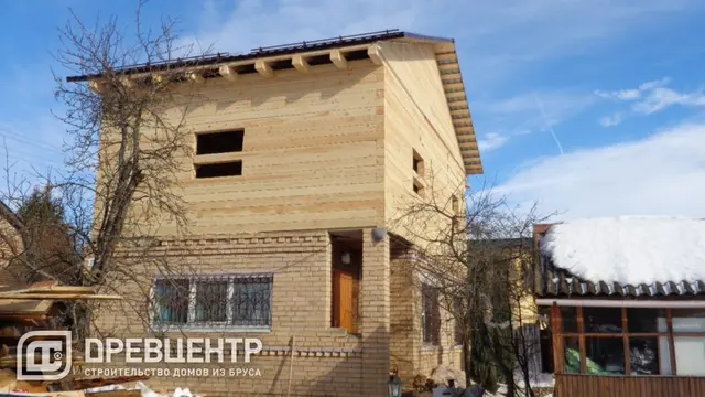 Строительство второго этажа из бруса Павловском Посаде., фото 11 из 14
