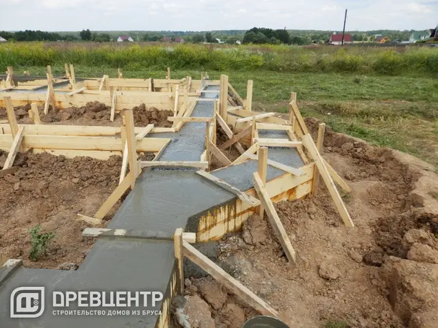Работа по фундаменту, Заокский район, д.Теряево, фото 25 из 28