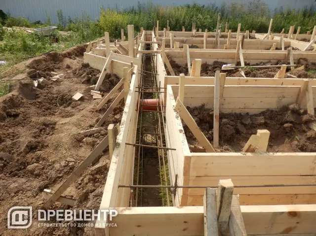 Работа по фундаменту, Заокский район, д.Теряево, фото 18 из 28