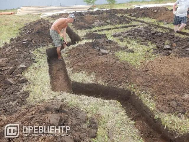Работа по фундаменту, Заокский район, пос.Заокский, фото 7 из 23