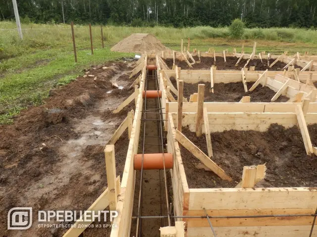 Работа по фундаменту, Заокский район, пос.Заокский, фото 17 из 23