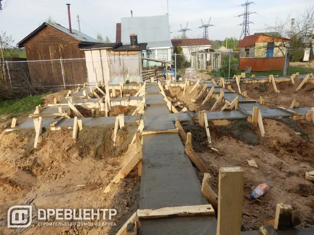 Работа по фундаменту.Нарофоминский район, дер.Любаново, фото 14 из 15
