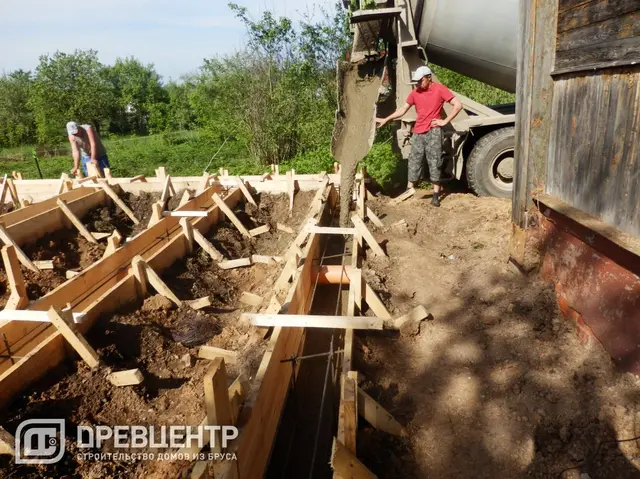 Работа по фундаменту.Калужская обл, Боровский район, фото 16 из 17