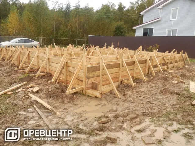 Работа по фундаменту, размером 9,20Х9,20.Раменский район, дер.Ширяево, фото 10 из 18