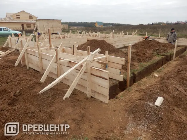 Работа по фундаменту, по проекту ДБ 32 Истринский р- он.д.Никитское, фото 8 из 18