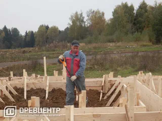 Работа по фундаменту, по проекту ДБ 32 Истринский р- он.д.Никитское, фото 11 из 18