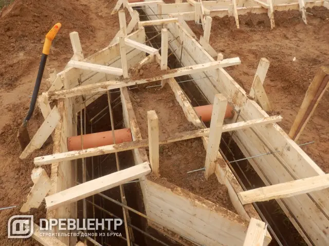 Работа по фундаменту 10,9 х 8,4, заглубленному, МО, Одинцовский р-н, дер.Чапаевка, фото 19 из 22