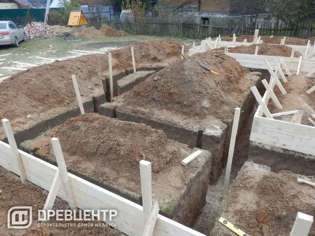 Работа по фундаменту 10,9 х 8,4, заглубленному, МО, Одинцовский р-н, дер.Чапаевка, фото 10 из 22