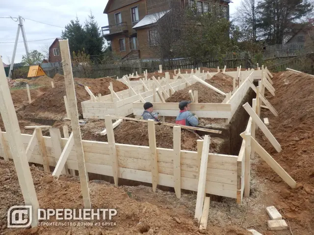 Работа по фундаменту 10,9 х 8,4, заглубленному, МО, Одинцовский р-н, дер.Чапаевка, фото 9 из 22