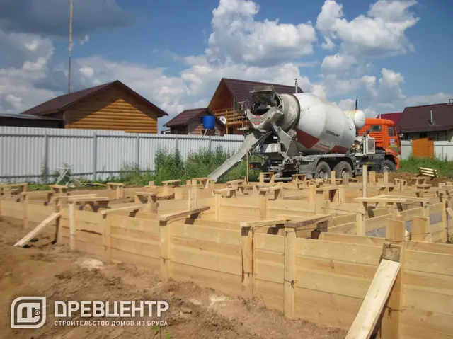 Строительство фундамента в Чеховском районе, фото 12 из 17