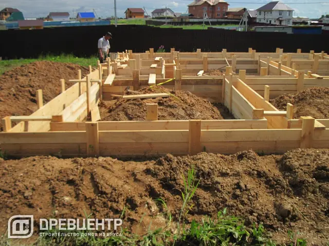 Строительство фундамента в Чеховском районе, фото 7 из 17