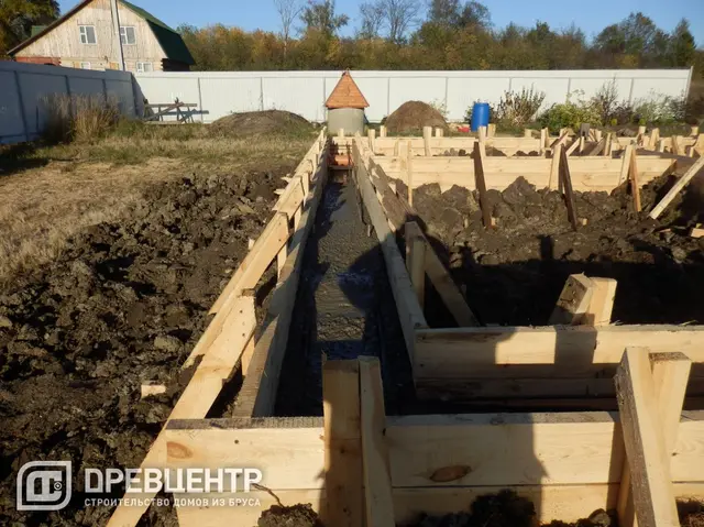 Строительство ленточного фундамента по проекту ДБ 32 в Воскресенском районе, фото 13 из 13