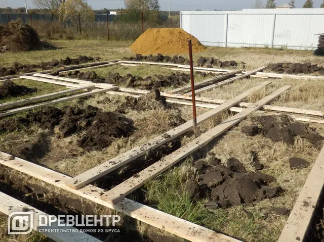 Строительство ленточного фундамента по проекту ДБ 32 в Воскресенском районе, фото 7 из 13