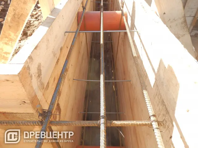 Строительство фундамента по проекту ДБ88 в Костромской области п.Никольское, фото 7 из 14