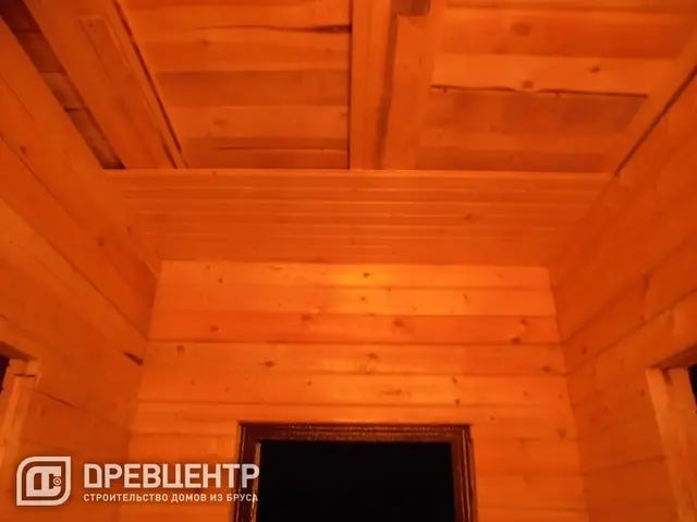 Отделка дома из бруса по проекту ДБ 39, фото 12 из 19