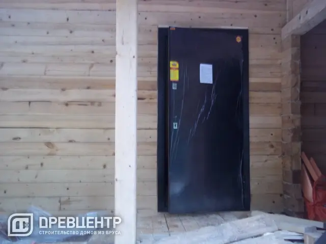 Отделка дома из бруса по проекту ДБ 37, фото 14 из 17